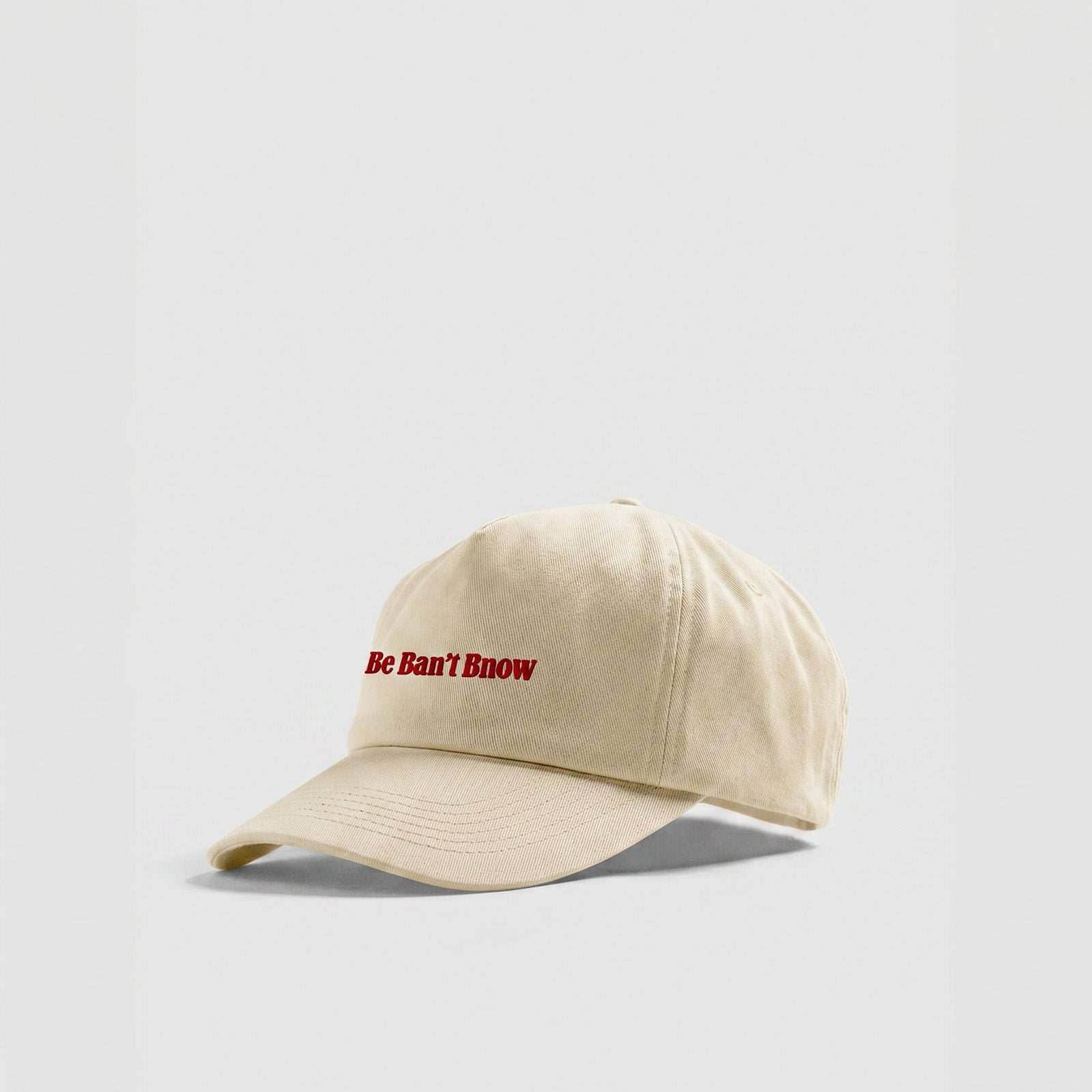 Be Ban’t Bnow Beige Cap - PATREON EXCLUSIVE